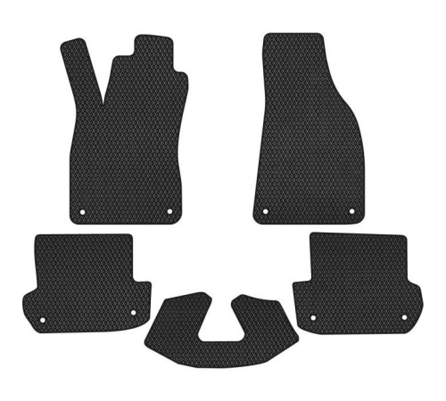 Килимок в салон EVAtech Audi A4 (B6) AT 2000-2004 2 покоління Cab (AU11497CV5AV8RBB)