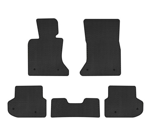 Килимок в салон EVAtech BMW 5 Series (F10) (xDrive) Restyling Electric sea (BM12361CB5BW8RBB)