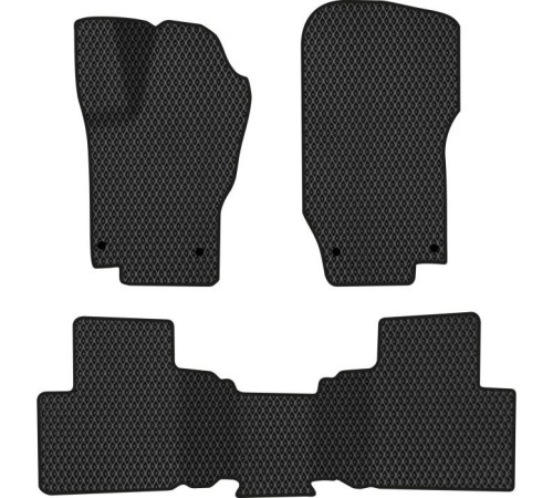 Килимок в салон EVAtech Mercedes-Benz ML-Class (W164) 2005-2011 2 поко (MB1800ZD3MS4RBB)