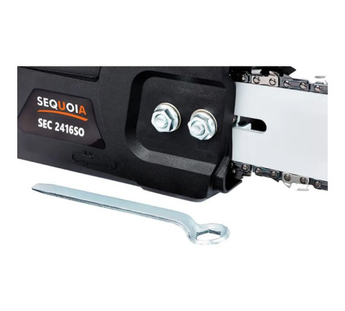 Ланцюгова пила SEQUOIA 2.4 кВт, шина 40 см, ланцюг 3/8'', 1.3 мм, 4.68 кг (SEC2416SO)