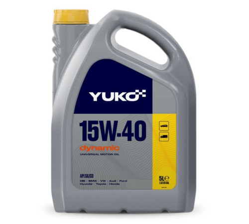 Моторна олива Yuko DYNAMIC 15W-40 5л (4823110401576)