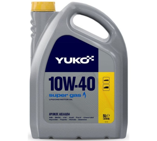 Моторное масло Yuko SUPER GAS 10W-40 5л (4820070244519)