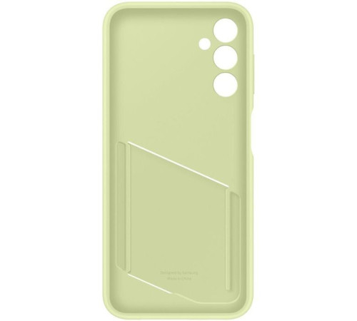 Чохол до мобільного телефона Samsung A14 Card Slot Case Lime (EF-OA146TGEGRU)