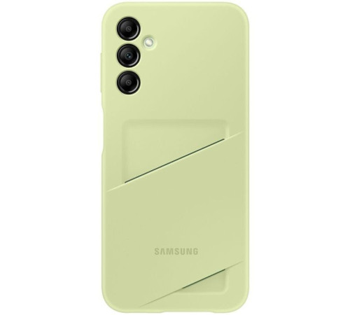Чохол до мобільного телефона Samsung A14 Card Slot Case Lime (EF-OA146TGEGRU)