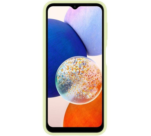 Чохол до мобільного телефона Samsung A14 Card Slot Case Lime (EF-OA146TGEGRU)