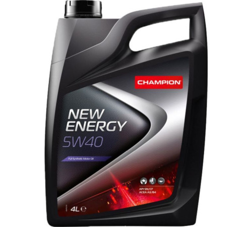 Моторное масло Champion NEW ENERGY 5W40 4л (8211751)
