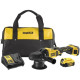 Шлифовальная машина DeWALT полировальная 18В XR Li-Ion, 2x5Ah, кейс TSTAK (DCM848P2)