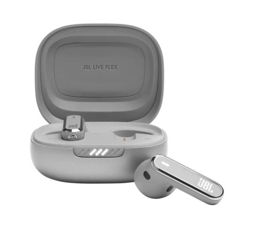 Навушники JBL Live Flex Silver (JBLLIVEFLEXSVR)
