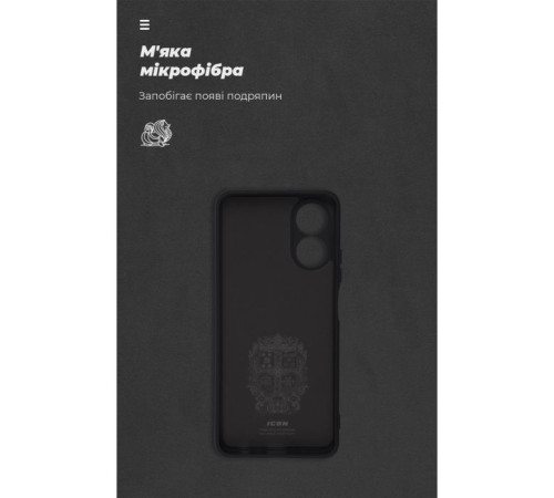 Чохол до мобільного телефона Armorstandart ICON Case OPPO A17 4G Camera cover Black (ARM64847)