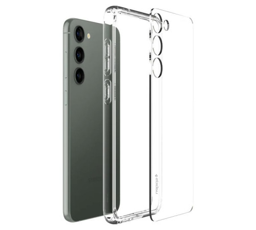 Чохол до мобільного телефона Spigen Samsung Galaxy S23 Plus Ultra Hybrid, Matte Black (ACS05669)