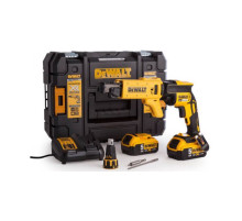 Шуруповерт DeWALT 18V XR Li-Ion, безщітковий, 30/5 Нм, 4400 об/хв, кейс (DCF620P2K)