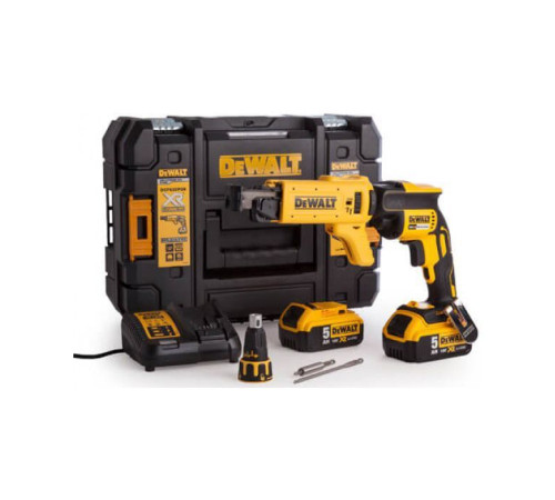 Шуруповерт DeWALT 18V XR Li-Ion, безщітковий, 30/5 Нм, 4400 об/хв, кейс (DCF620P2K)