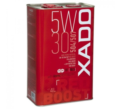 Моторна олива Xado 5W-30 504/507 Red Boost, 4 л (ХА 26296)