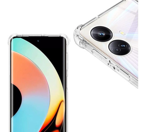 Чохол до мобільного телефона BeCover Anti-Shock Realme 10 Pro Plus 5G Clear (709333)