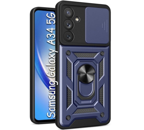 Чохол до мобільного телефона BeCover Military Samsung Galaxy A34 5G SM-A346 Blue (709138)