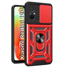 Чохол до мобільного телефона BeCover Military Xiaomi Redmi 12C Red (709168)