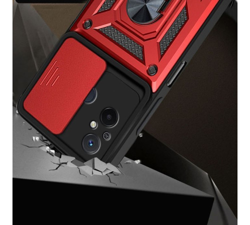 Чохол до мобільного телефона BeCover Military Xiaomi Redmi 12C Red (709168)