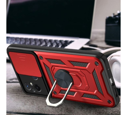 Чохол до мобільного телефона BeCover Military Xiaomi Redmi 12C Red (709168)