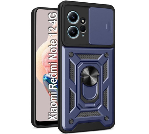Чохол до мобільного телефона BeCover Military Xiaomi Redmi Note 12 4G Blue (709156)