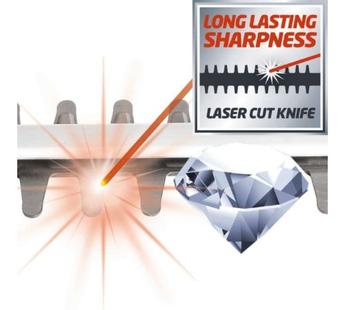 Кущоріз Einhell GE-CH 1855/1 Li - Solo, 18В, PXC, 550 мм, 2.44 кг (без АКБ та ЗП) (3410502)