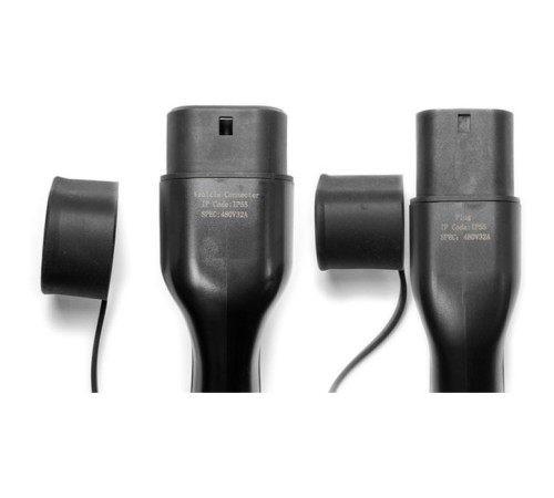 Зарядний кабель для електромобіля HiSmart Type 2, 32A, 22кВт, 3 фазный, 5м (EV200023)