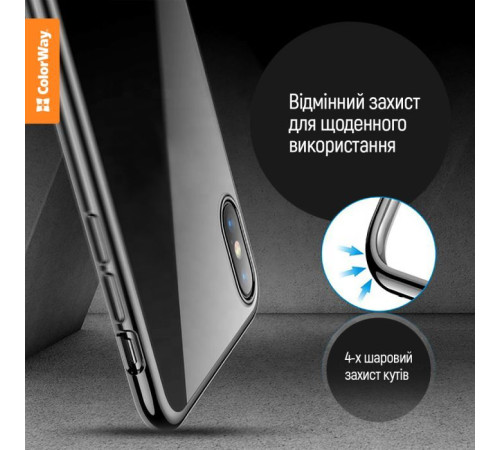 Чохол до мобільного телефона ColorWay TPU matt Xiaomi 13 Lite black (CW-CTMX13L-BK)