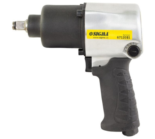 Гайковерт Sigma 1/2" з набором насадок, кейс (6712031)