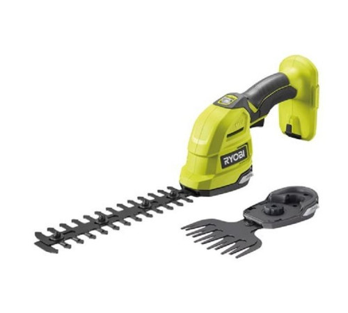 Кусторез Ryobi RY18GSA-0 с насадкой, 18В ONE+, лезвие 20см, (без АКБ и ЗУ) (5133005764)
