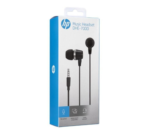 Навушники HP DHE-7000 Black (DHE-7000BK)