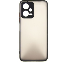 Чохол до мобільного телефона Dengos Matte Xiaomi Redmi Note 12 5g (black) (DG-TPU-MATT-129)