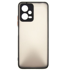Чохол до мобільного телефона Dengos Matte Xiaomi Redmi Note 12 5g (black) (DG-TPU-MATT-129)