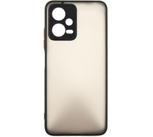 Чохол до мобільного телефона Dengos Matte Xiaomi Redmi Note 12 5g (black) (DG-TPU-MATT-129)