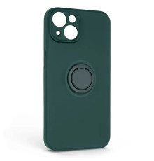 Чохол до мобільного телефона Armorstandart Icon Ring Apple iPhone 14 Dark Green (ARM68691)