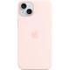 Чохол до мобільного телефона Apple iPhone 15 Plus Silicone Case with MagSafe Light Pink (MT143ZM/A)