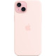Чохол до мобільного телефона Apple iPhone 15 Plus Silicone Case with MagSafe Light Pink (MT143ZM/A)