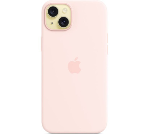 Чохол до мобільного телефона Apple iPhone 15 Plus Silicone Case with MagSafe Light Pink (MT143ZM/A)