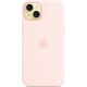 Чохол до мобільного телефона Apple iPhone 15 Plus Silicone Case with MagSafe Light Pink (MT143ZM/A)