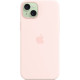 Чохол до мобільного телефона Apple iPhone 15 Plus Silicone Case with MagSafe Light Pink (MT143ZM/A)