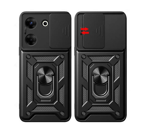 Чохол до мобільного телефона BeCover Military Tecno Camon 20 Pro (CK7n) Black (710003)