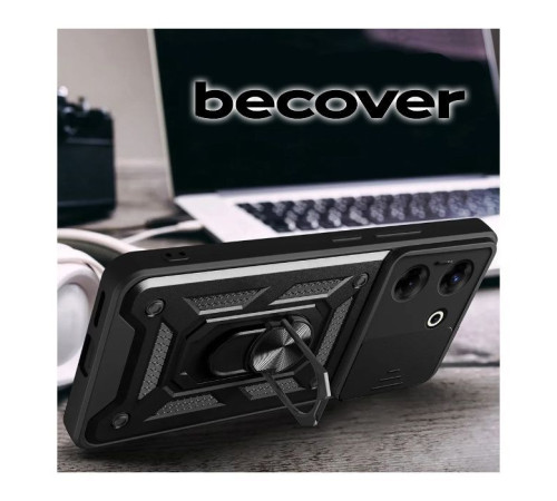 Чохол до мобільного телефона BeCover Military Tecno Camon 20 Pro (CK7n) Black (710003)