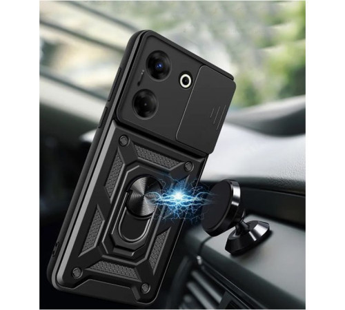 Чохол до мобільного телефона BeCover Military Tecno Camon 20 Pro (CK7n) Black (710003)