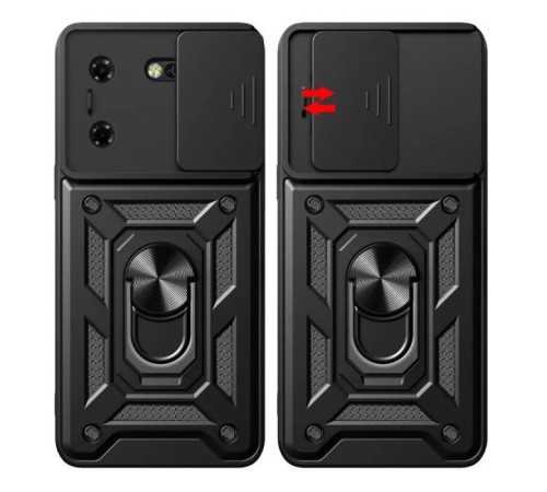 Чохол до мобільного телефона BeCover Military Tecno POVA 5 (LH7n) Black (710004)