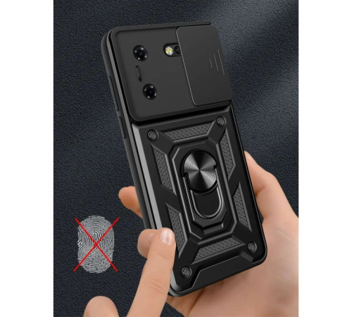 Чохол до мобільного телефона BeCover Military Tecno POVA 5 (LH7n) Black (710004)