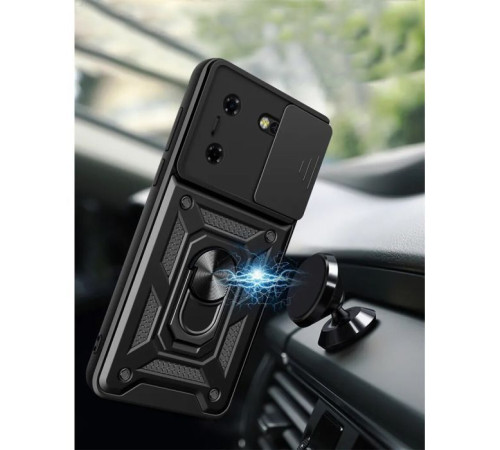 Чохол до мобільного телефона BeCover Military Tecno POVA 5 (LH7n) Black (710004)