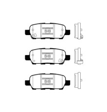 Гальмівні колодки HI-Q SP1250