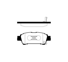 Тормозные колодки HI-Q SP1423