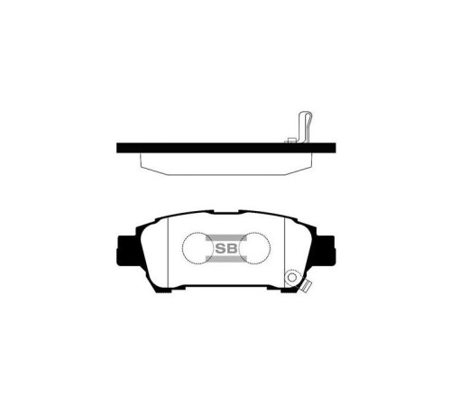 Гальмівні колодки HI-Q SP1423