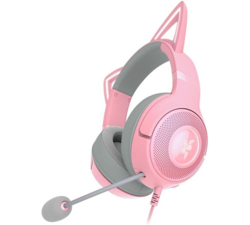 Наушники Razer Kraken Kitty V2 Quartz (RZ04-04730200-R3M1)