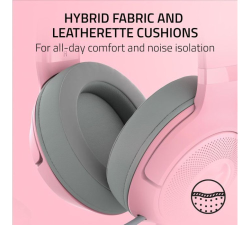 Наушники Razer Kraken Kitty V2 Quartz (RZ04-04730200-R3M1)