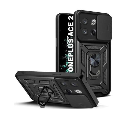 Чохол до мобільного телефона BeCover Military OnePlus Ace 2 Black (710137)